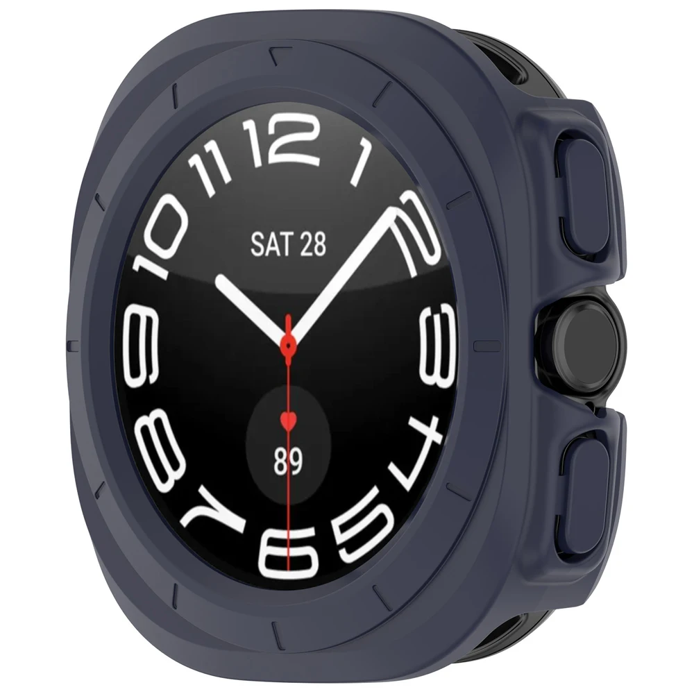 Premium Protective Case for Samsung Galaxy Watch Ultra, 47mm Frame Bumper Cover, Smartwatch Accessory