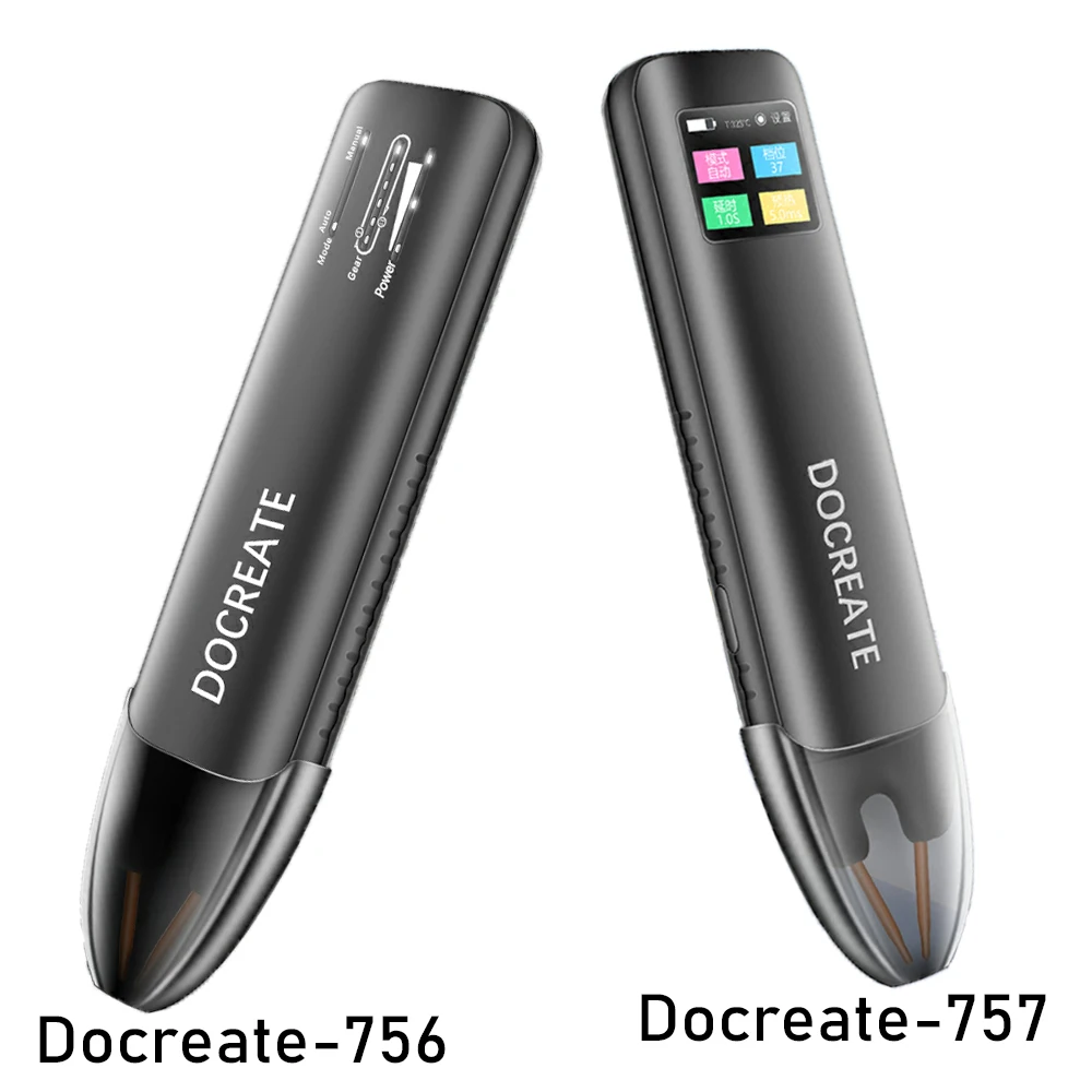 Docreate Color screen portable handheld small spot welder 18650 mobile phone lithium battery nickel plate collision welding
