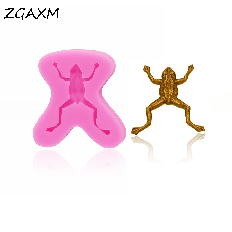 

LM 554 - Frog for cake decorating resin or polymer clayChocolate Food Safe Silicone mold Frog Accessories silicone mold