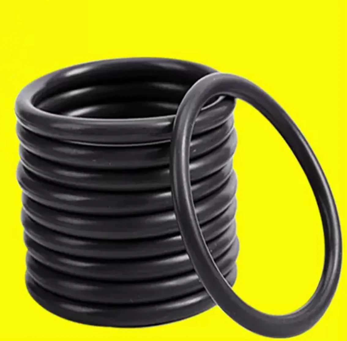 5 Stück Silikon O-Ring Set - VMQ Dichtungsringe 4mm Dicke Für Auto & Haushalt