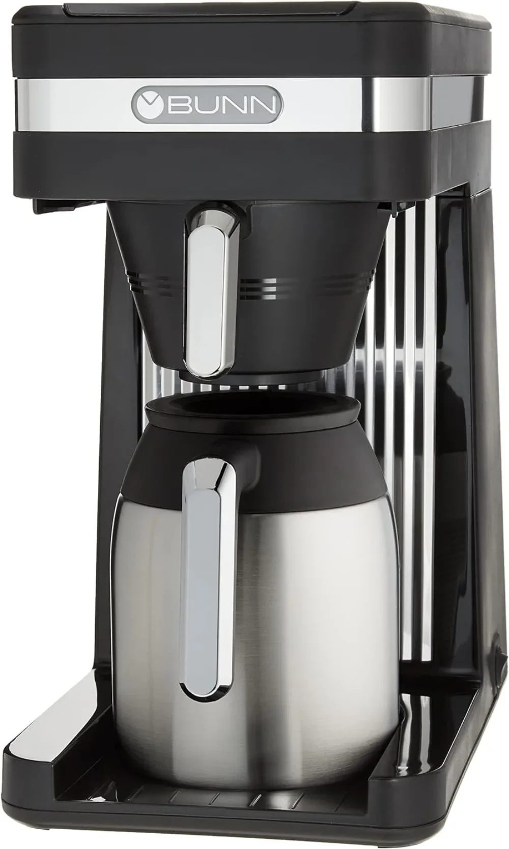 BUNN 55200 CSB3T Speed Brew Platinum Thermal Coffee Maker Stainless Steel, 10-Cup, Black 3