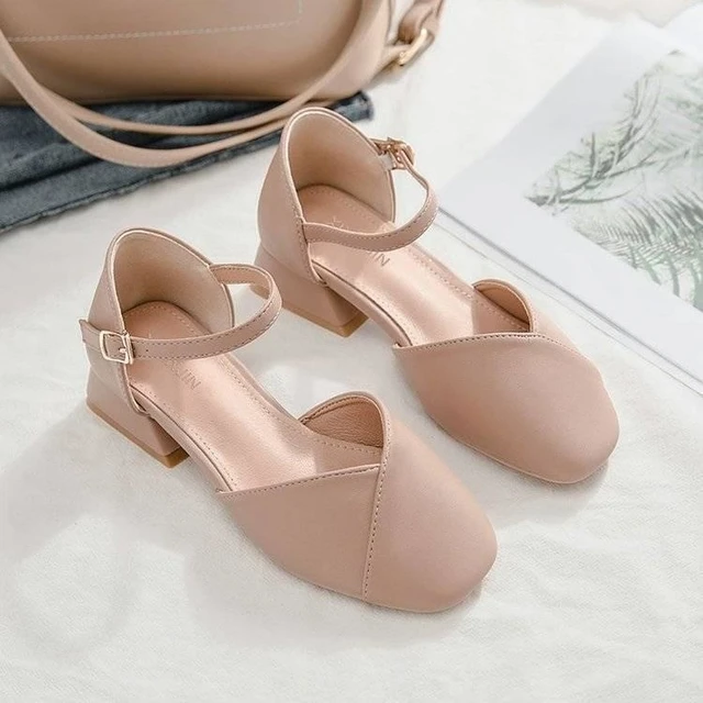 Chaussures d'été à talons pour femmes, pantoufles, sandales, nouvelle  collection 2021 - AliExpress