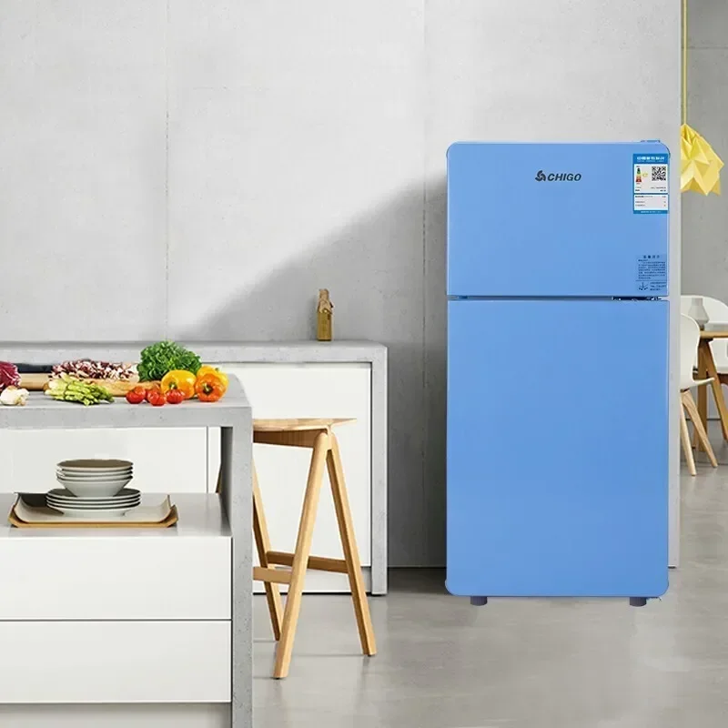 New Energy efficient Freezing Refrigerator 40L large capacity refrigeration small fridges Two-door brand household cooler fridge