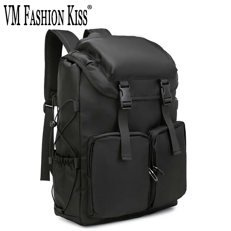 

VM FASHION KISS Waterproof Nylon Large Capacity Youth Back Pack College Student Teenage Schoolbag Laptop Backpack Travel Bag