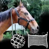 Nylon Hay Net Bag Slow Feed Bag for Horse Cattle Cow Feeder Full Day Feeding Large Horse Feeder Bag with Small Holes Net Bags 2