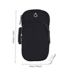 Hands-Free Workout Arm Pack Durable Breathable  Phone Holder with Headphone Hole & Zipper Pocket, Perfect for Cycling, Running, 2