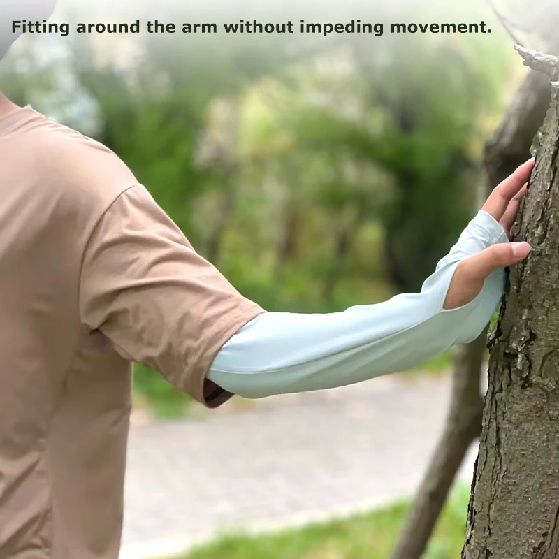 TSURINOYA UV Protection Arm Sleeves Quick Dry Breathable Outdoor Sports Arm Protector for Fishing Apparel Hiking