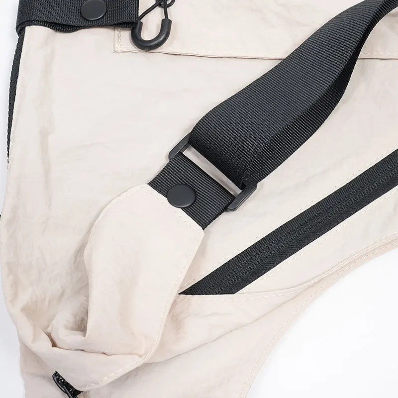 Veste de pêche unisexe imperméable à grande capacité avec multiples poches pour hommes et femmes