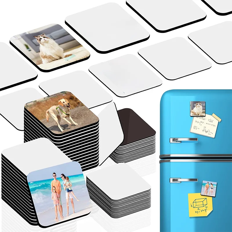 5/10PCS DIY Acryl Kühlschrank Magnete Leere Kühlschrank Rechteck Aufkleber Küche Büro Dekor Kreative Geburtstag DIY Handwerk Geschenk – Detail 3