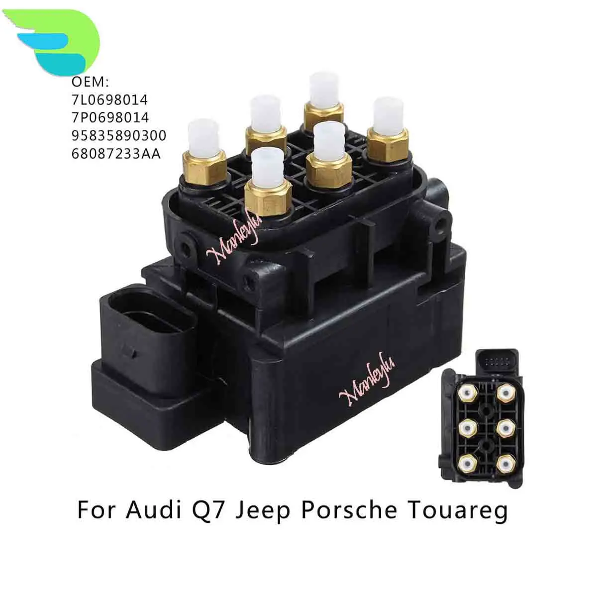 

Air Suspension Compressor Solenoid Valve Block for Audi Q7 Porsche Cayenne VW Touareg 7L0698014 7P0698014 68087233AA 9583589030