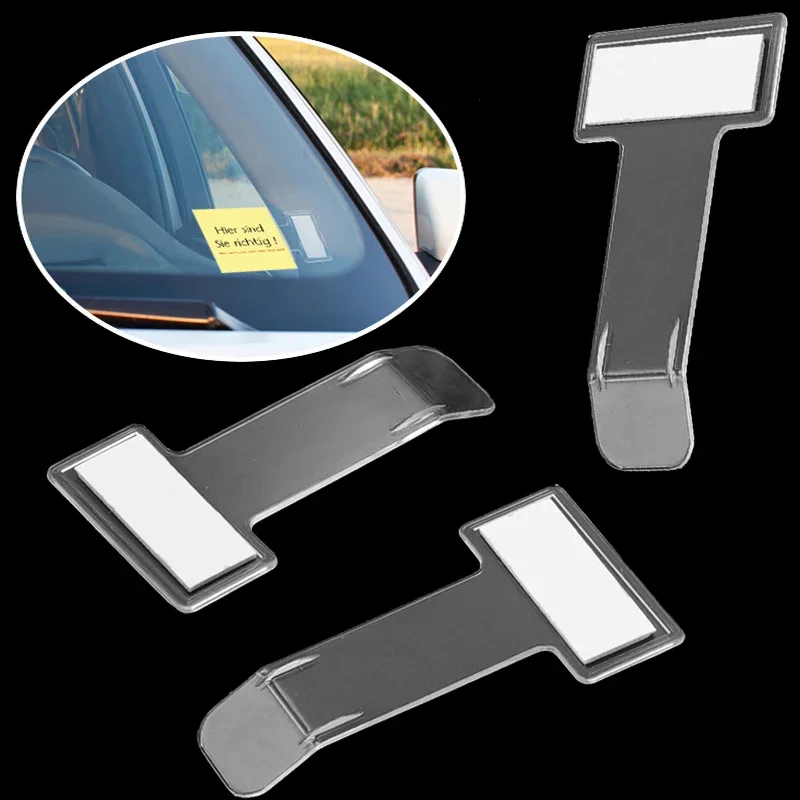 Car Ticket Holder 5Pcs Universal Car Parking Ticket Clip