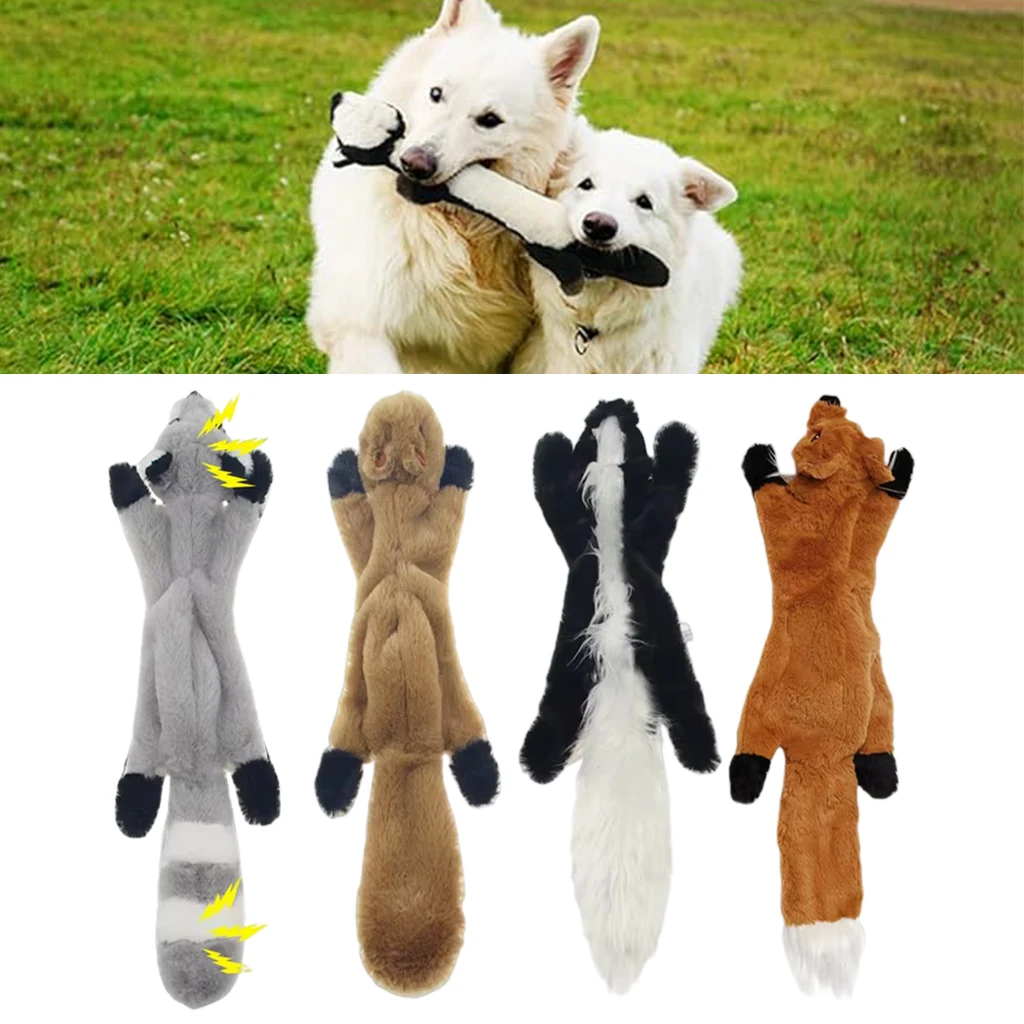 Plush Crinkle Dog Toy 1