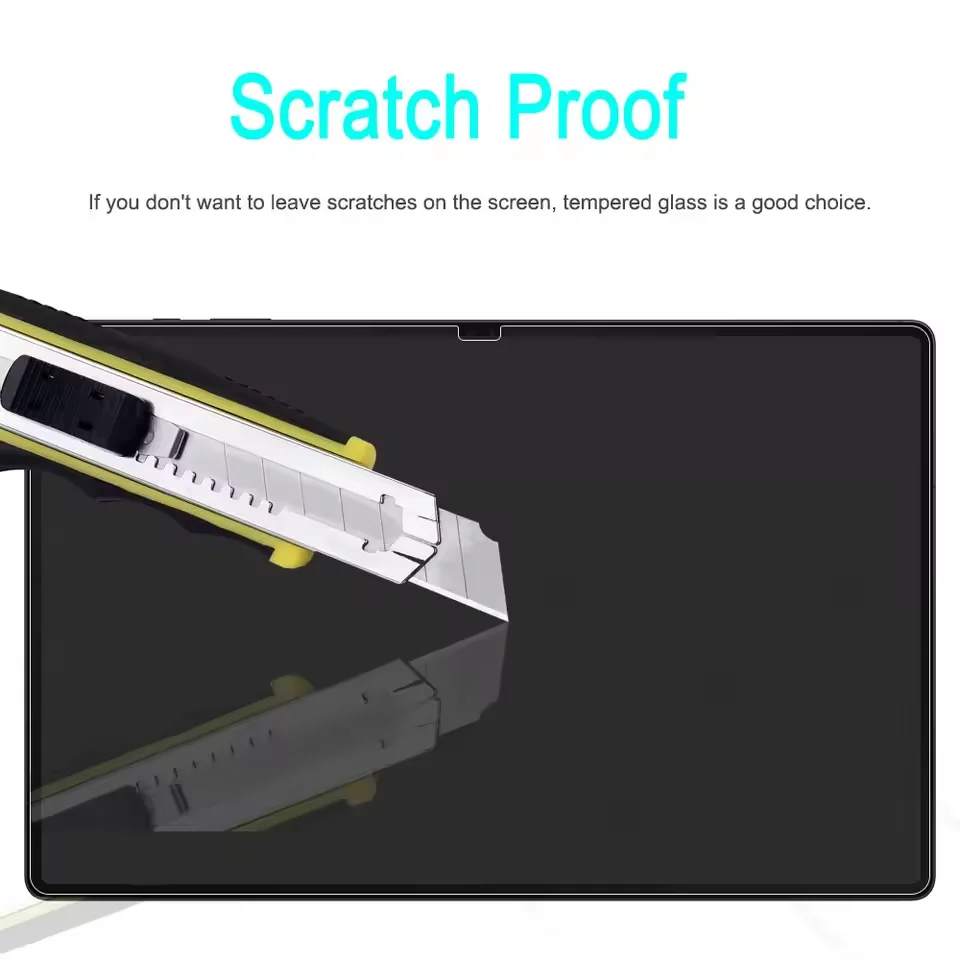 Premium Tempered Glass Screen Protector Set for 14.6 Inch Tablets - 2 Pack