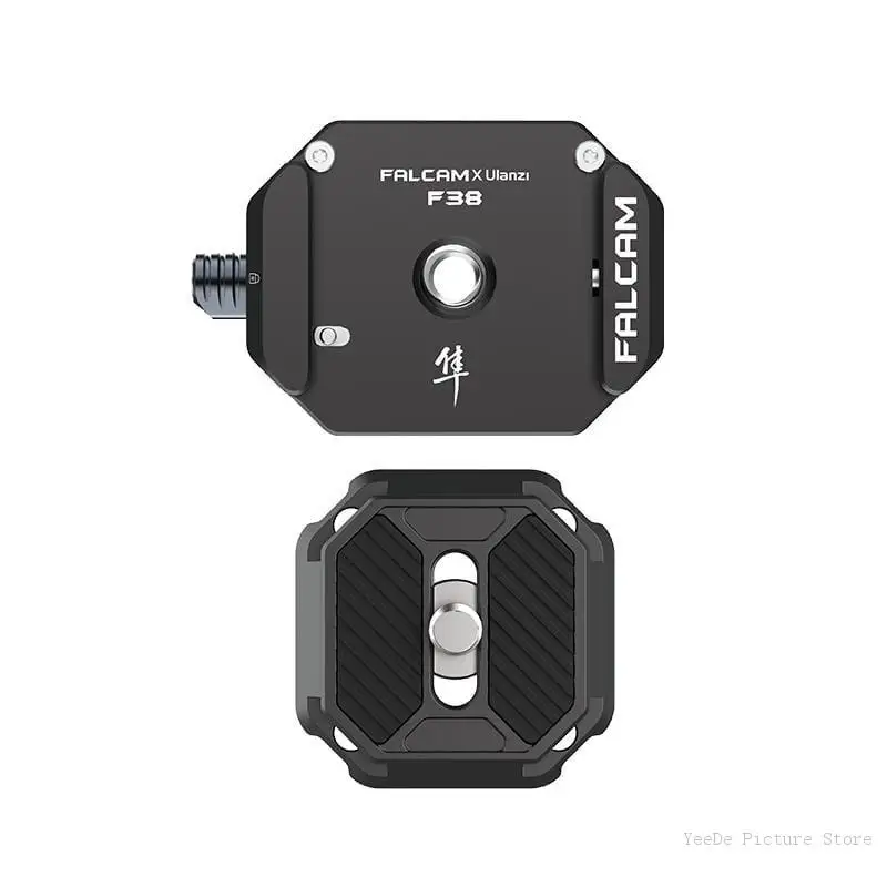 FALCAM F38 DSLR 카메라 퀵 릴리스 플레이트 키트, Arca Swiss 퀵 스위치 클램프, 싱글 단추 릴리스 삼각대 슬라이더 마운트 어댑터