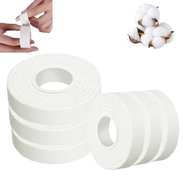 1/5/10pcs Finger Tape 0.6 Inch Athletic Tape for Fingers Feet Sweat Volleyball Finger Tape for Outdoor Sports Climbing Football