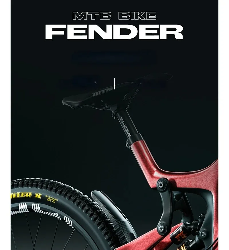 Description Picture 2 of itemBicycle Fenders Mountain Road Bike Mudguard Front Rear Tire Wheel Fender MTB Bicycle Mud Guard Fender Wings Cycling Accessories