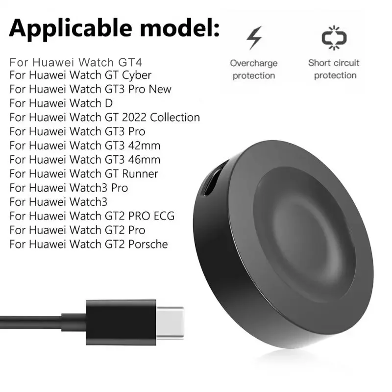 Universal Magnetic Fast Charger for Huawei and Honor Smartwatches