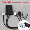 Aneroid Blood Pressure Monitor BP Upper Arm Sphygmomanometer Manual Blood Pressure Stethoscope With Zipper Bag For Adult 1