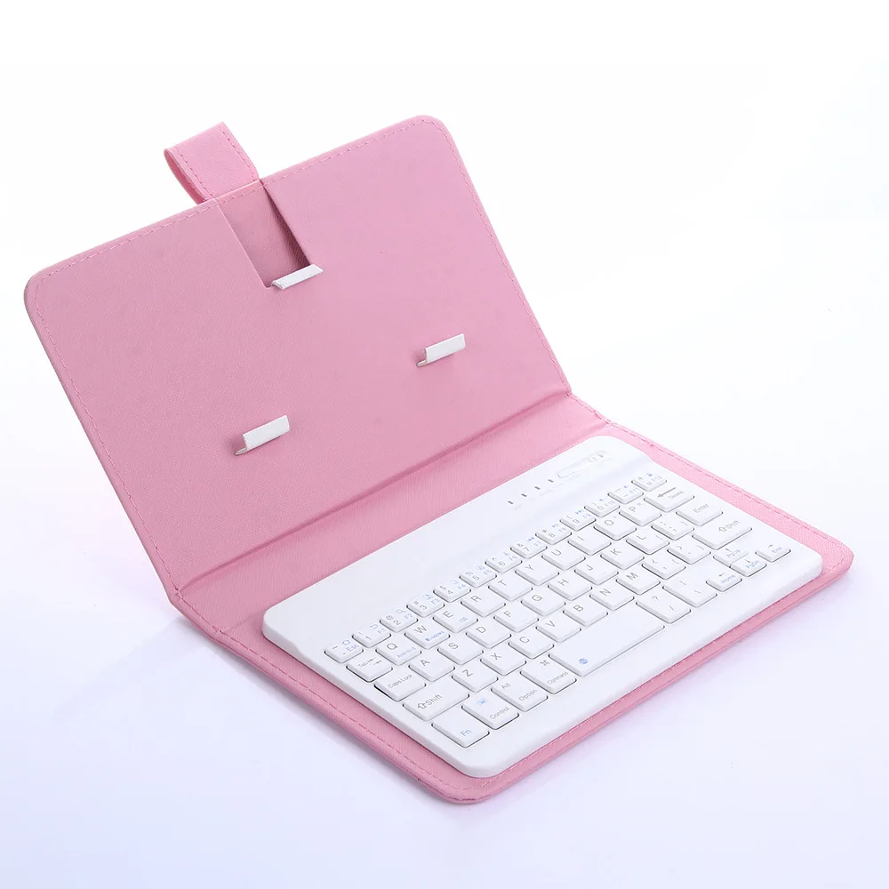 Magnetic wonderful control keyboard holster type phone tablet computer wireless Bluetooth keyboard for Android iOS Windows