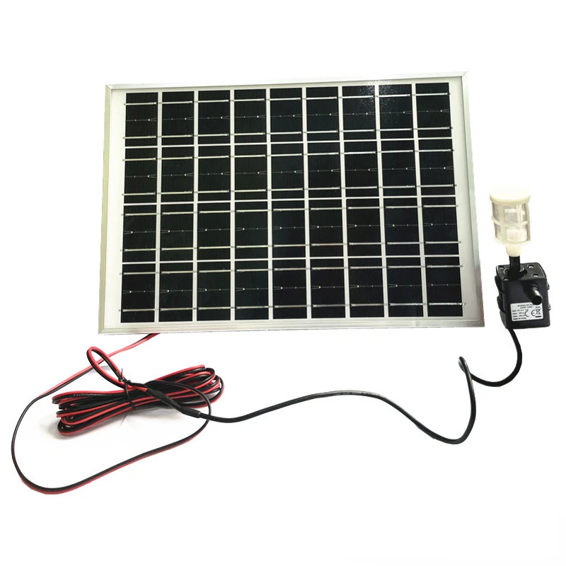 

9V 10W Solar Poum Kit /Solar Water Pump Brushless Motor Solar panel pump 12V for pond/Pool Garden/solar pond pum