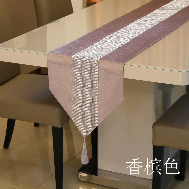 

A179 bright diamond_patchwork_modern simple European table flag_new Chinese style tablecloth European and Korean quality