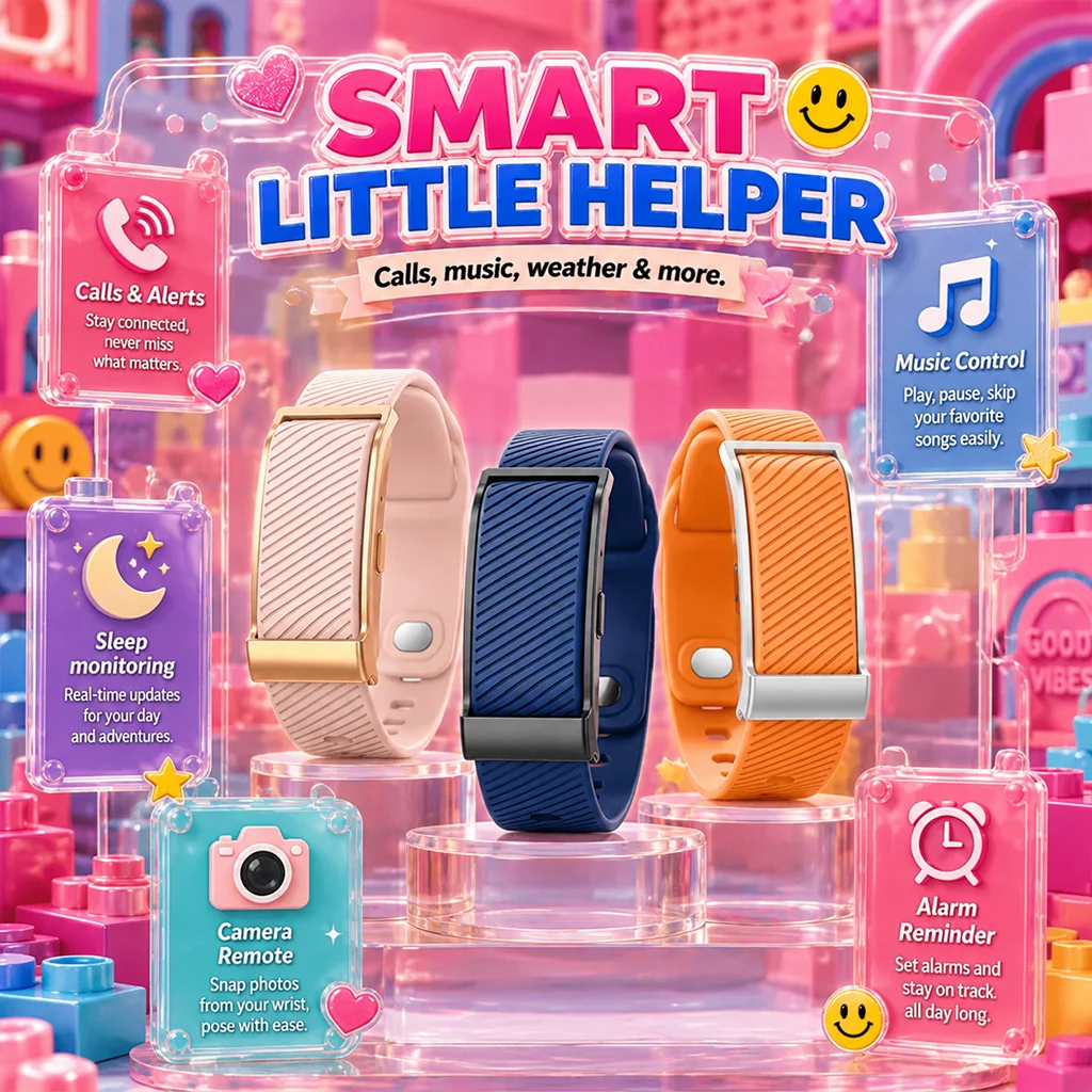 Enhanced Fitness Tracker with Dual Straps, Lightweight Design, 107 Training Modes, Extended Battery Life, App Integration