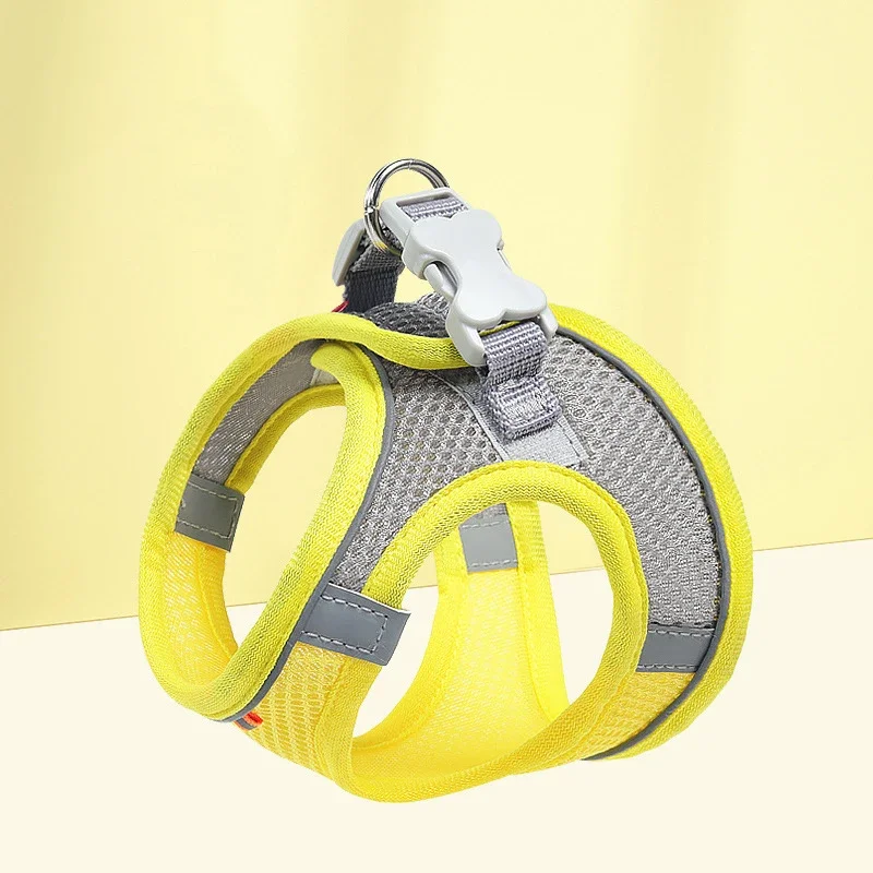 Arnés para gatos y gatitos, suave, reflectante, de seguridad, para caminar, para cachorros, perros pequeños, correa ajustable para el pecho, transpirable, XXS/XS/S/M/L