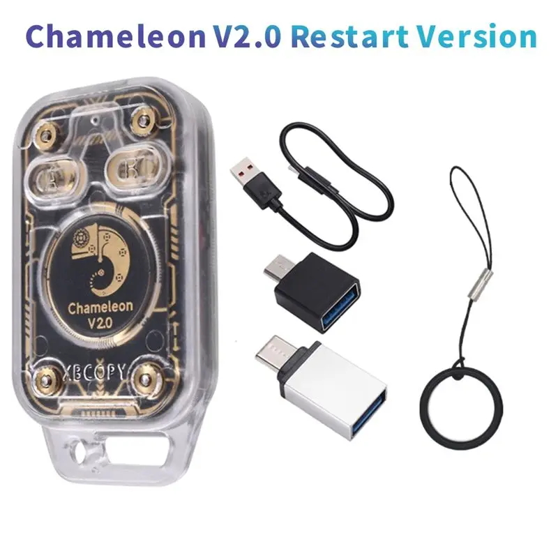 A42Z-Chameleon V2.0 RFID 스마트 칩 리더 에뮬레이터 125Khz 13.56Mhz 카드 디코드 NFC 복제기 스마트 카드 에뮬레이터