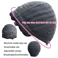 1B #   Perruque de cheveux humains coupe lutin pour femmes, 6 pouces, couches courtes, amples et bouclées avec frange, densité 180%, cheveux brésiliens Remy, bonnet en filet Rose 5