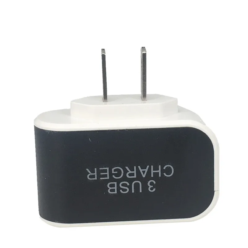 AC Adapter 3 Ports 3.1A Triple USB Port Wall Home Travel AC Charger Adapter US EU Plug Mobile Phone Charger
