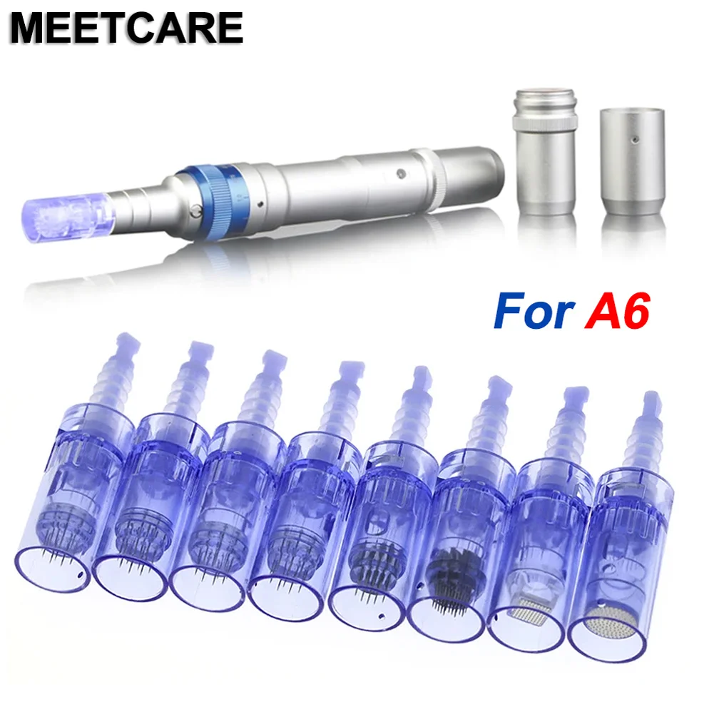 Bayonet Needle Bayonet Slot Cartridge Needle for A6 Dr Pen Microneedle Dr.Pen Microneedling Tattoo 1/3/5/7/9/12/24/36/42/Round Nano 3D 5D
