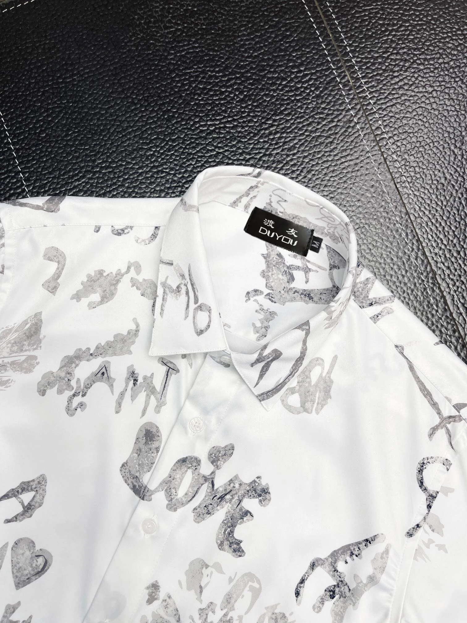 Men's Dress Shirts Cotton Barocco Print Long Sleeve Camisas Masculina  Casual Slim Fit Mens Business Shirt 19168 - AliExpress