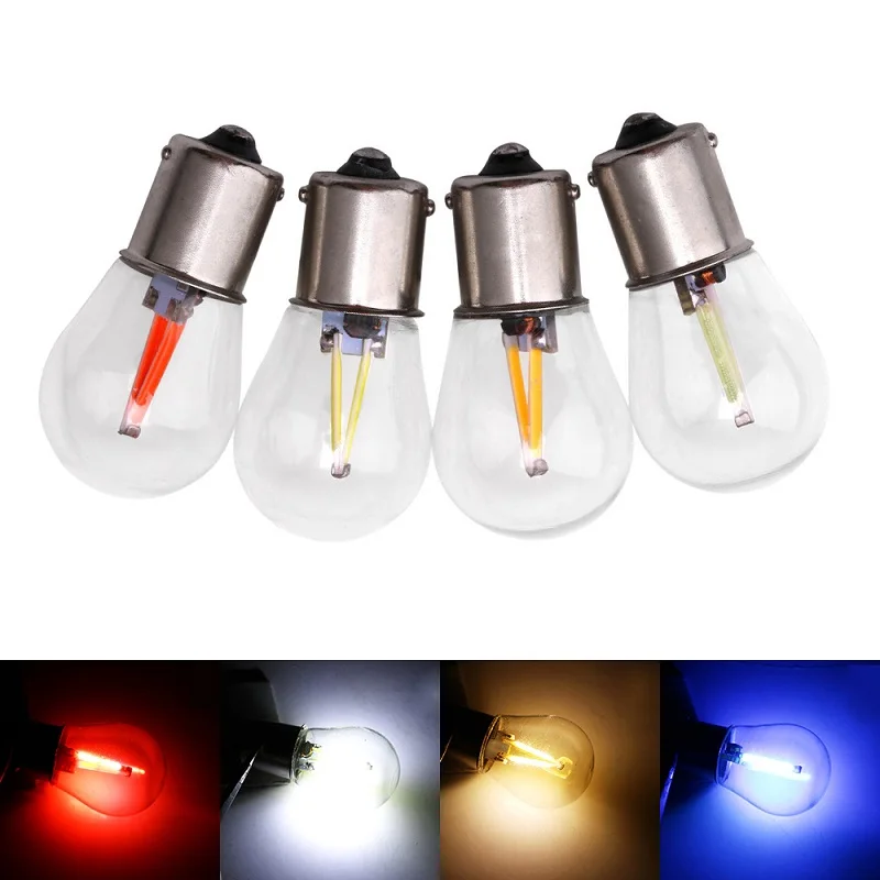 1pcs 1156 P21W BA15S 1157 BAY15D led brake Lights bulb super bright p21
