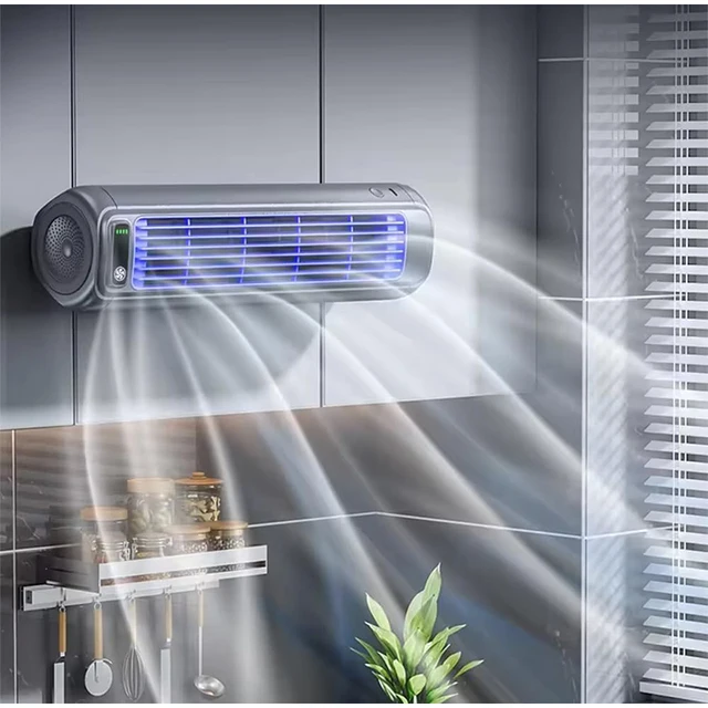 El Fresquito Que Tu Hogar Necesita Ya Está Aquí! Mantén Tus Espacios Cómodos Y A La Temperatura Ideal Con Nuestro Mini Aire Acondicionado Portátil De Pared. Perfecto Para Cuartos, Salas, Oficinas Y
