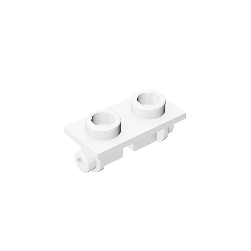 50pcs 퍼즐 입자 3938 힌지 1x2 빌딩 블록 하이테크 탑 플레이트 교육 벽돌 장난감 어린이 선물 