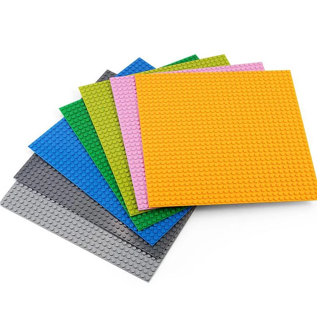Small Particle 32x32 Dots Plastic Building Blocks Base Plates Assembly DIY Puzzle Kids Baseplates Toys MOC Bricks Accessories 2
