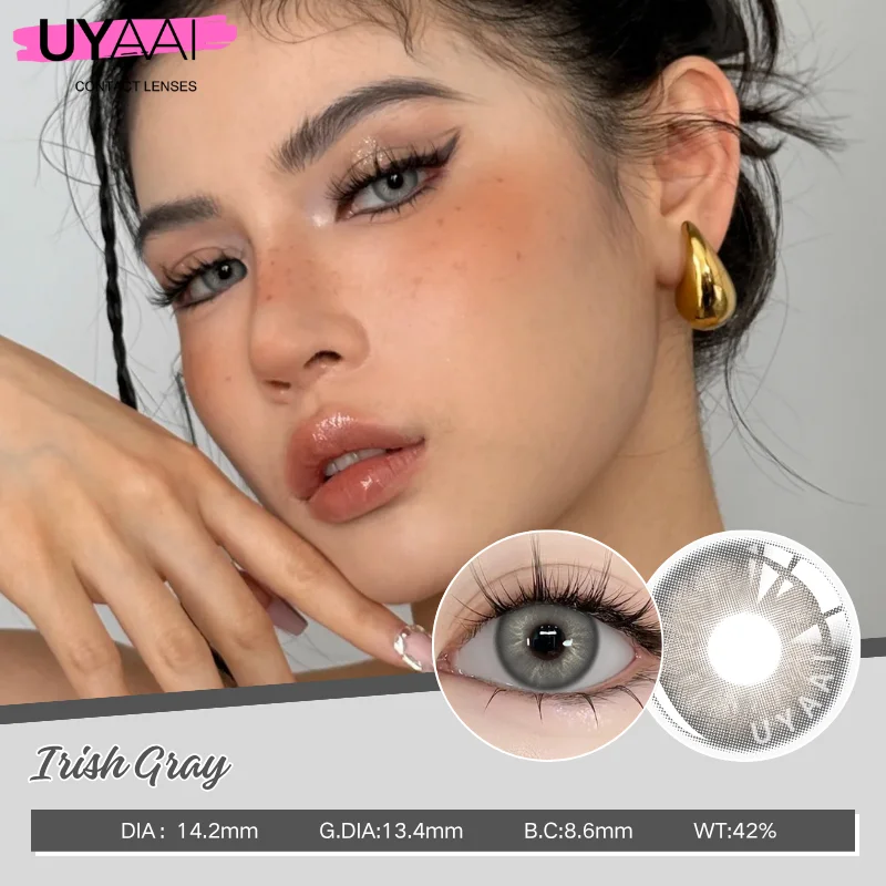 Vibrant Purple Eye Color Lenses for Women - Free Shipping Included