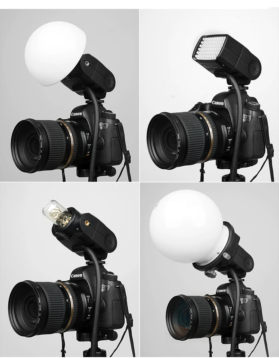 EC200 EC200II AD200PROII AD200 Remote Separation Extension Head with Hot Shoe fo
