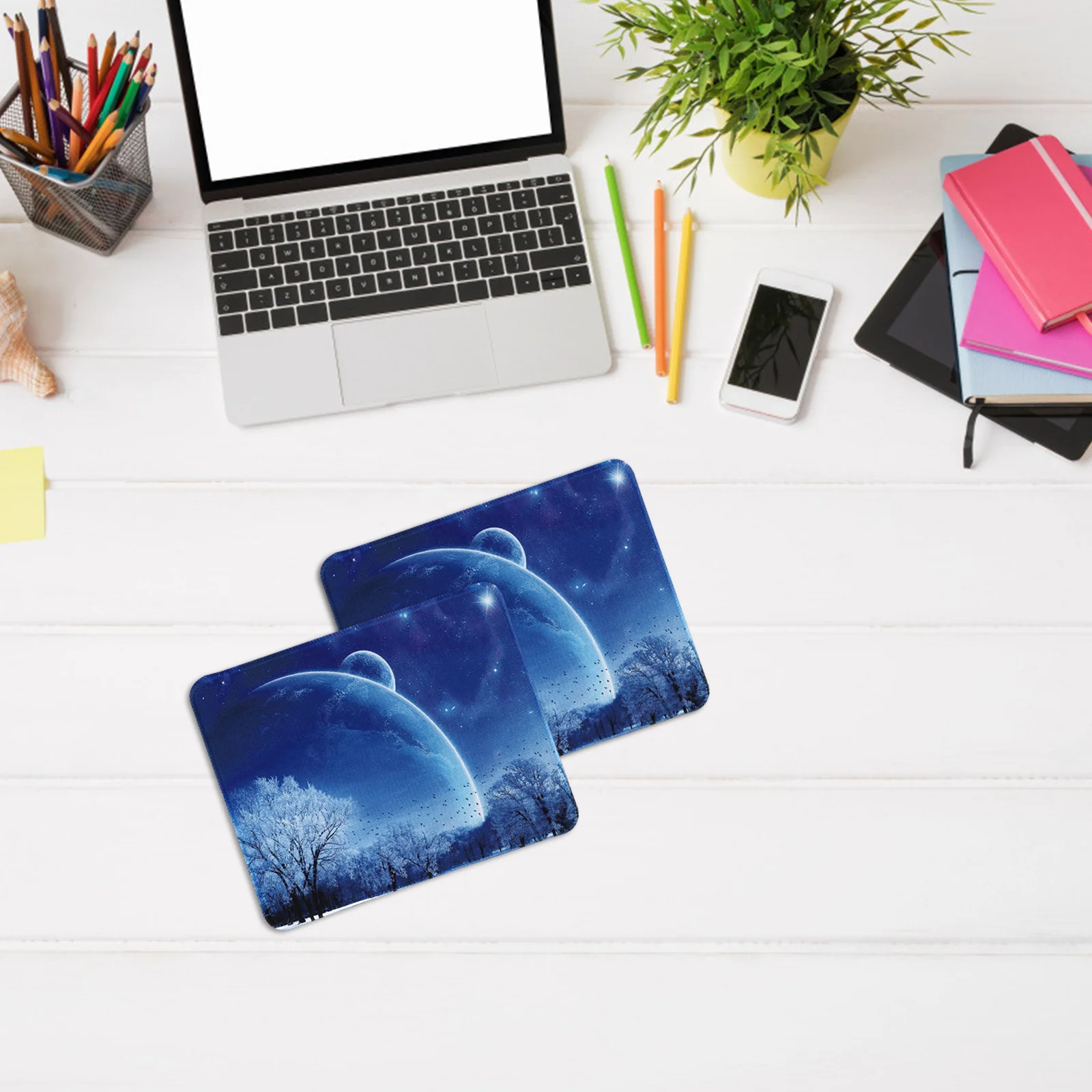 

Mouse Pad for Office Modern Rubber Mat Desk Accessories Double Sides Mousepad Gaming