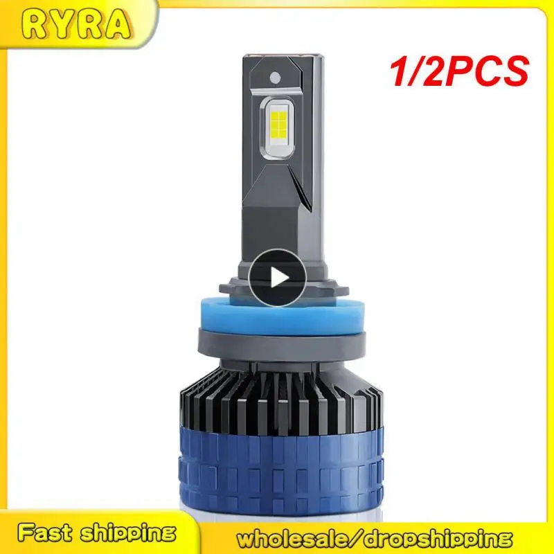 

1/2 шт. 6000K 9005/HB3 9006/HB4 H1 H8 H7 H4 H11 H9 9012 мощная светодиодная фара EMC Canbus для автомобильной противотуманной лампы 120 лм Вт