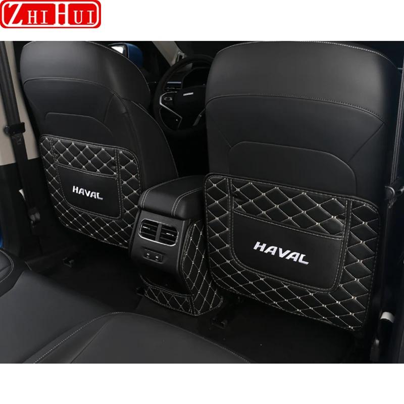 Car Styling Anti Kick Mat Pad Anti-kick Protector Mats Seat Back Protector Auto Accessories For New Jolion Haval Jolion Pro