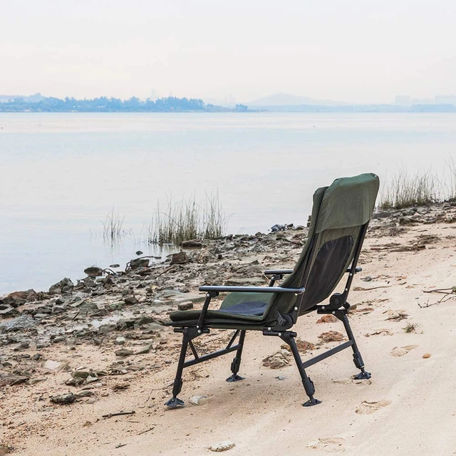  Silla de camping portátil, silla de campamento ligera y plegable,  silla de picnic al aire libre para pesca, senderismo, pesca, viajes, playa,  picnic : Todo lo demás