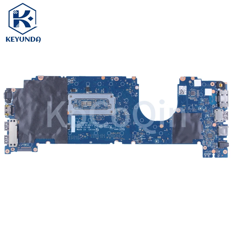 For Dell Latitude E7490 7490 Notebook Mainboard LA-F321P 0PP44F 0V05J5 03MK2N 02766V 0PP44F i3 i5 i7 8th Laptop Motherboard