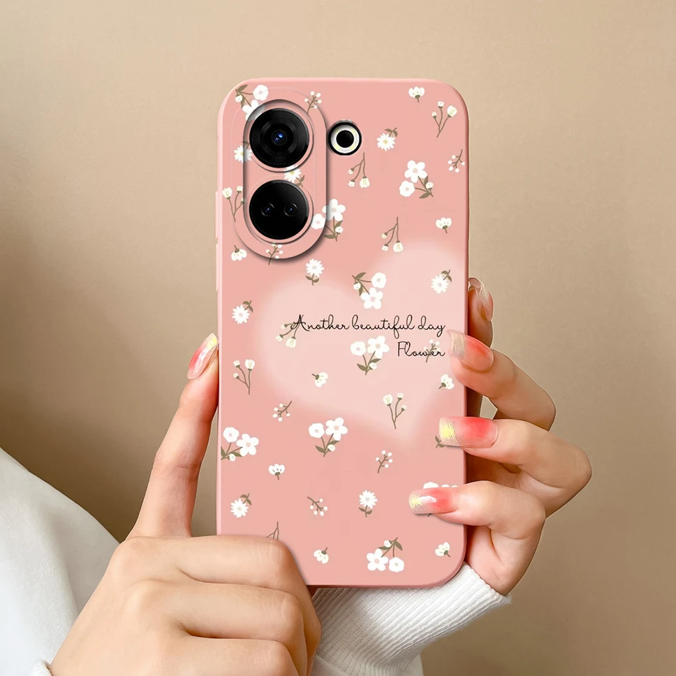 Soft Slim Liquid Silicone Phone Case - Anti-Slip Cute Chubby Boy Girl Design Back Cover