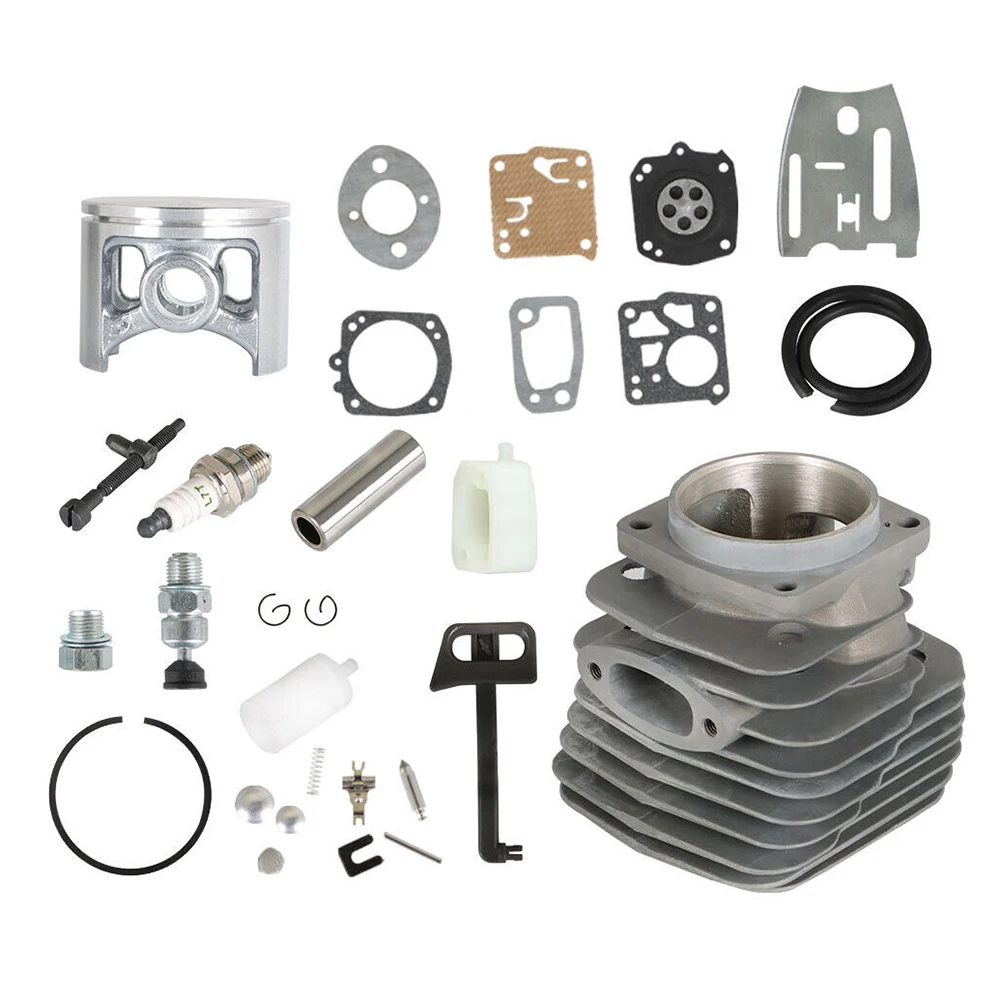 

Carburetor 54mm Cylinder Piston Kit For Husq 288XP 181 281 288 Chainsaw 503506301 Concrete Cut-Off Saws Light Equipment Tools