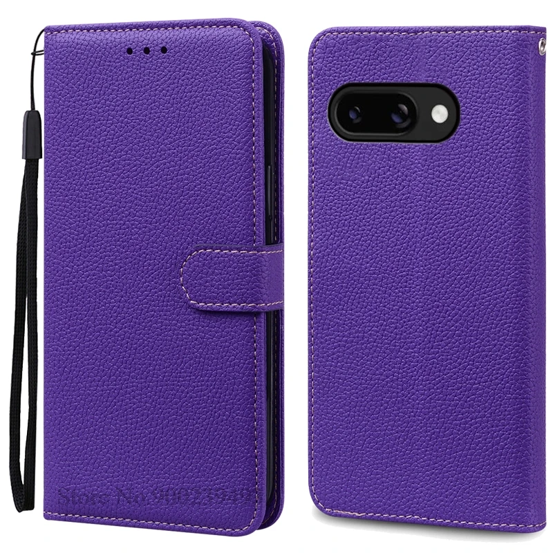 Premium Wallet Flip Leather Cover - Shockproof Book Style Case in Elegant Design