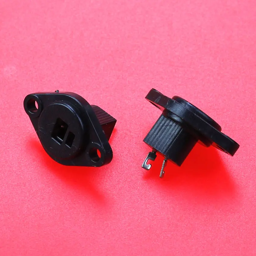 Cltgxdd 1/5/10 Stück schwarze 2-polige Stecker- und Buchse für Lautsprecher, HiFi-Stecker, Power-Audio-Lampen-Signalstecker-Adapter – Detail 4