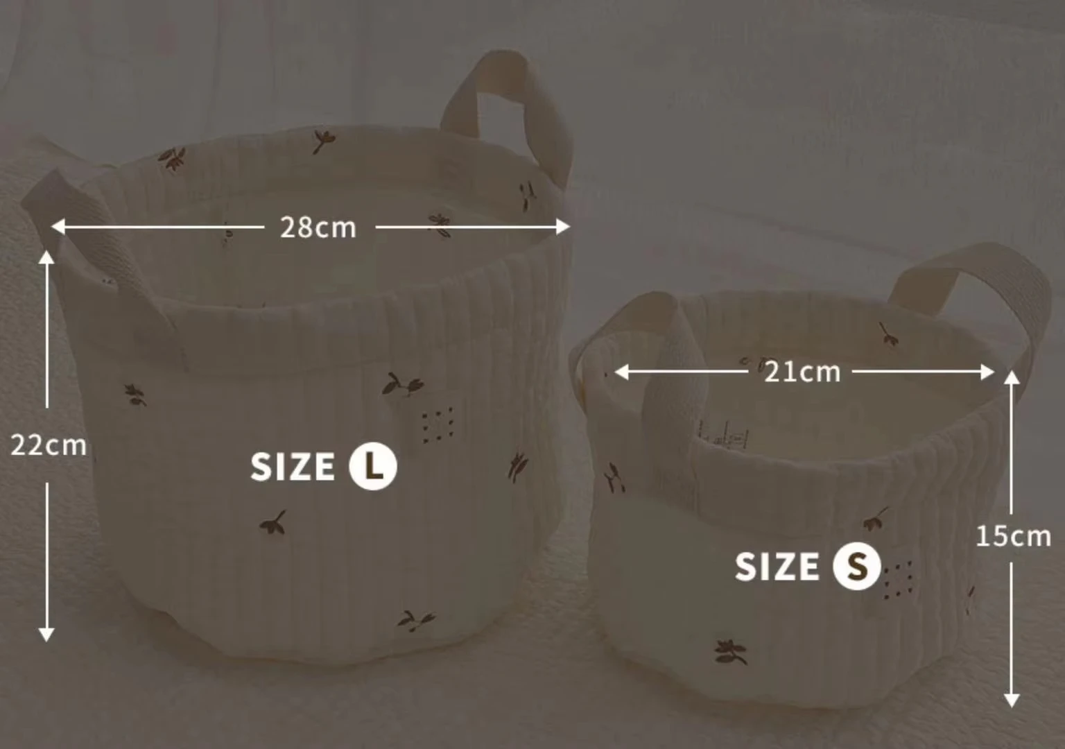 Borsa portaoggetti per giocattoli Borse per bambini Borsa per pannolini con ricamo orso Caddy Carrello per pannolini Borsa per mummia Borsa per maternità per pannolini neonati Giocattoli - immagine 6