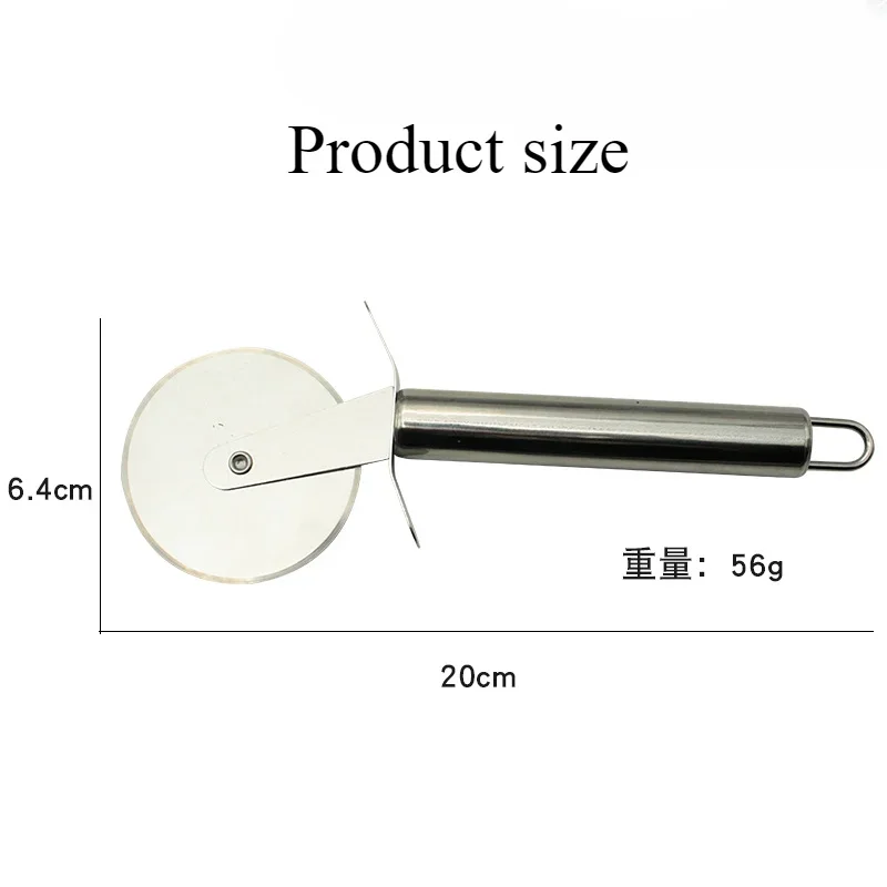 Stainless Steel Kitchen Pizza Cutter Wheel Server Tools Mooncake Shovel Waffle Cookies Dough Slicer Manual Pizza Cutter Wheel Pizza Cutter Roller Cutter Pizza Bakeware Pizza Knife Pizza Roller Pizza Roller Pin
