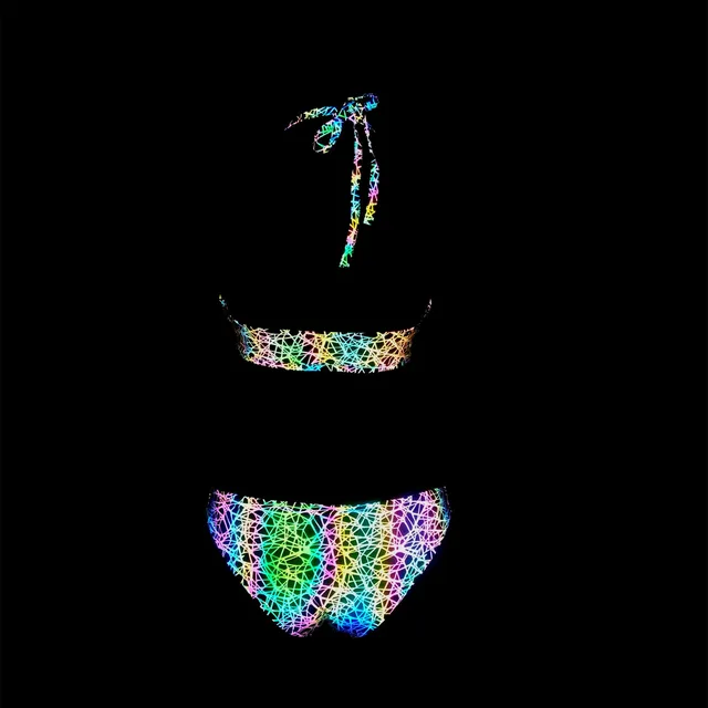 Holographic Refective Bikinis Sets 6